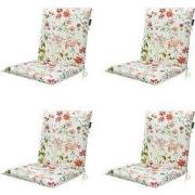 Madison -  Stapelstoelkussen Milly natural - Ca. 97x49 cm - Set van 4