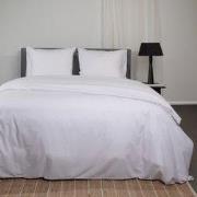 Superieur Dekbedovertrek Twin Face - Wit - 100% Katoen - 240x200/220cm...