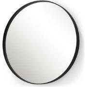 Spinder Design spiegel Donna 5 - Zwart - Ø 90