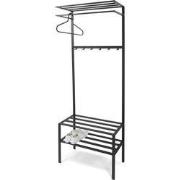 Spinder Design kapstok Ivar 2 - Zwart - 5 haken