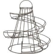 Clayre & Eef Eierhouder 33x33x35 cm Zwart IJzer