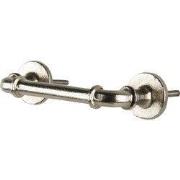 Clayre & Eef Handgreep 13x4x3 cm Zilverkleurig Metaal