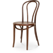 Vienna Thonet No. 18 houten bistrostoel walnoot
