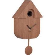 Karlsson - Wandklok Modern Cuckoo - Donker hout