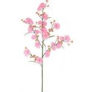 PTMD Kunstbloem Tuin - 60x45x108 cm - Kunststof - roze