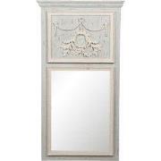 Clayre & Eef Spiegel 65x120 cm Grijs Hout