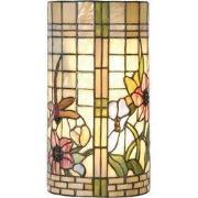 Lumilamp Wandlamp Tiffany 20x11x36 cm Beige Groen Metaal