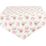 Clayre & Eef Tafelloper 50x160 cm Rood Groen Katoen Appels