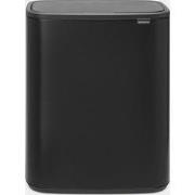 Bo Touch Bin, met 1 binnenemmer, 60 liter - Matt Black