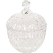 Clayre & Eef Glazen potje Ø 14x17 cm Glas