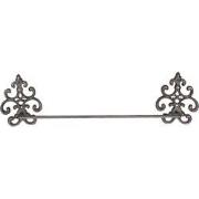 Clayre & Eef Handdoekhouder 58x6x15 cm Bruin IJzer