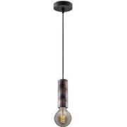 Home sweet home hanglamp Saga roest Spiral g95 - smoke