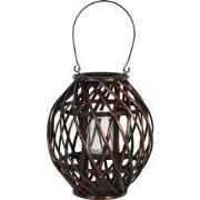 Clayre & Eef Windlicht Ø 26x30 cm Bruin Hout