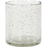 Clayre & Eef Theelichthouder Ø 8x10 cm Glas