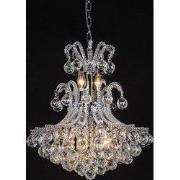 Lumilamp Kroonluchter 60-180 x Ø50 cm Transparant IJzer