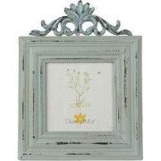 Clayre & Eef Fotolijst 10x10 cm Groen MDF