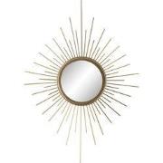 Clayre & Eef Spiegel 35x50 cm Goudkleurig Metaal