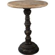 Clayre & Eef Bijzettafel Ø 57x75 cm Bruin Hout