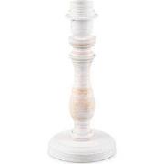 Home sweet home tafellamp voet Femme rond - vintage wit