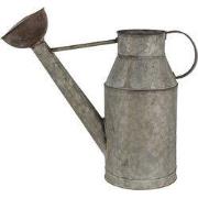 Clayre & Eef Decoratie Gieter 46x18x41 cm Grijs Metaal