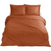 Ten Cate Premium Katoensatijnen Dekbedovertrek 240x200/220 - Spice