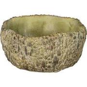 Clayre & Eef Bloempot 22x21x11 cm Groen Steen