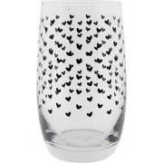 Clayre & Eef Waterglas 320 ml Glas Hart