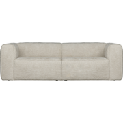 WOOOD Bean 3,5-Zits Bank - Melange - Naturel - 73x246x96