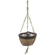 Clayre & Eef Plantenhanger Ø 24x18 Bruin Zeegras