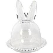 Clayre & Eef Stolp Konijn Ø 14x16 cm Glas