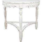 Clayre & Eef Sidetable 106x48x87 cm Wit Hout