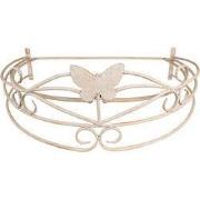 Clayre & Eef Bedhemel 66x46x23 cm Beige IJzer Vlinder