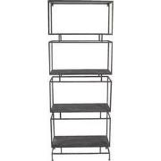 Clayre & Eef Wandrek 61x23x160 cm Zwart Metaal