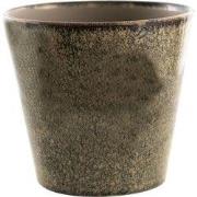 Clayre & Eef Bloempot Ø 17x16 cm Groen Keramiek