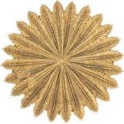 Clayre & Eef Decoratie schaal Ø 20x2 cm Goudkleurig Polyresin Takken