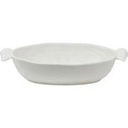 Clayre & Eef Serveerschaal 500 ml Wit Keramiek Vleugels