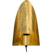 Clayre & Eef Wandlamp 16x7x25 cm Goudkleurig Metaal