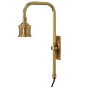 Clayre & Eef Wandlamp 7x15x32 cm Goudkleurig Metaal