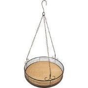 Clayre & Eef Plantenhanger Ø 41x8/70 cm Bruin IJzer