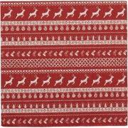 Clayre & Eef Servetten Papier Set van 20 33x33 cm (20) Rood Papier Ren...