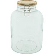Clayre & Eef Voorraadpot 2800 ml Glas