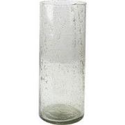 Clayre & Eef Vaas Ø 10x25 cm Glas
