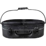 Clayre & Eef Vakkenbak 4 Vakken 41x26x11 cm Zwart IJzer