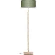Vloerlamp Fuji - Groen/Bamboe - Ø47cm