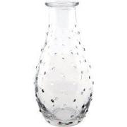 Clayre & Eef Vaas Ø 7x14 cm Glas