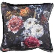 Clayre & Eef Sierkussen 45x45 cm Groen Synthetisch Bloemen