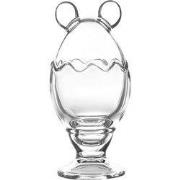 Clayre & Eef Glazen potje Ø 8x17 cm Transparant Glas