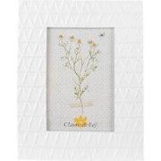 Clayre & Eef Fotolijst 10x15 cm Wit Polyresin