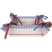 Clayre & Eef Broodmand 35x35x8 cm Beige Katoen Haan