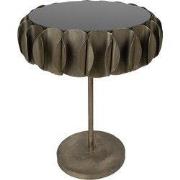 Clayre & Eef Bijzettafel Ø 57x66 cm Koperkleurig IJzer